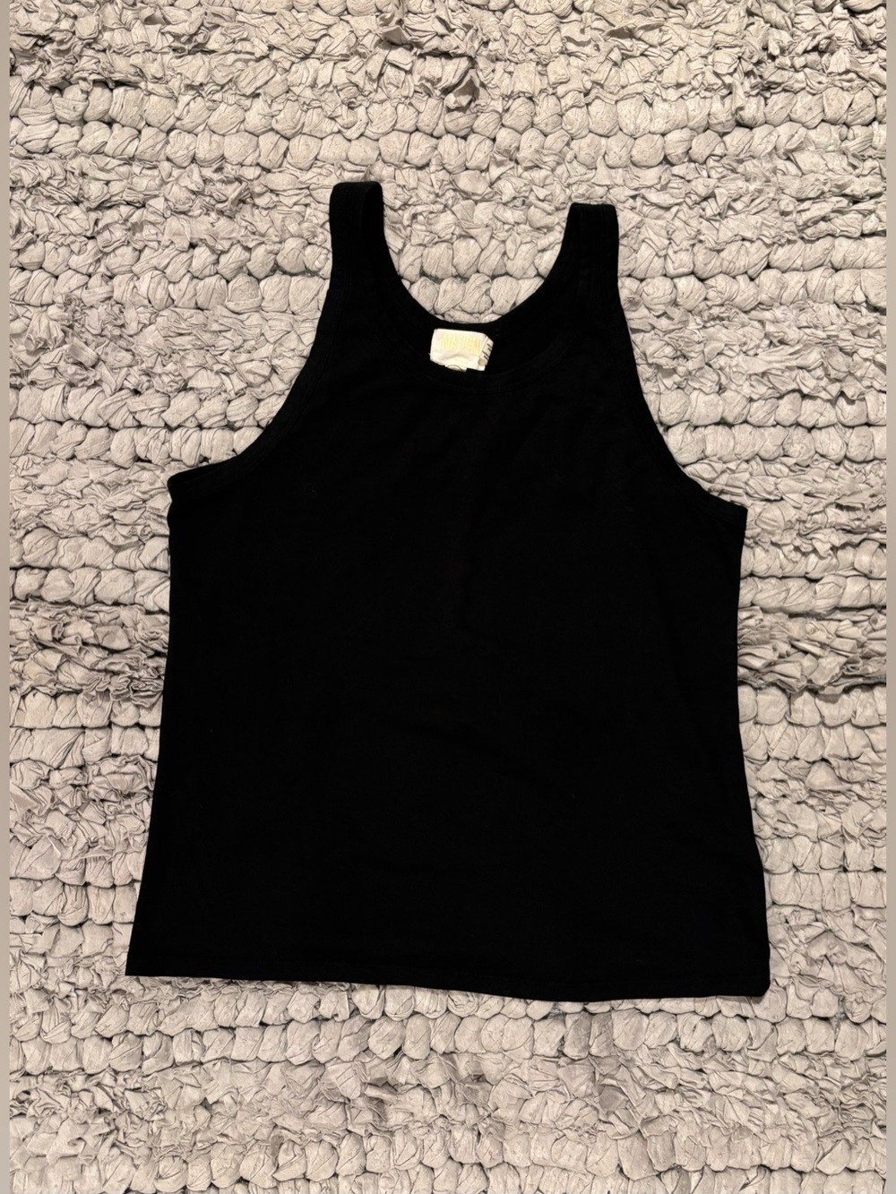 Nation LTD Los Angeles Classic Black Tank Top - Women's Basic 100% cotton